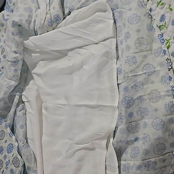 HERSY MEDALLION PRINT BABYDOLL DRESS M NWOT - Picture 8 of 13